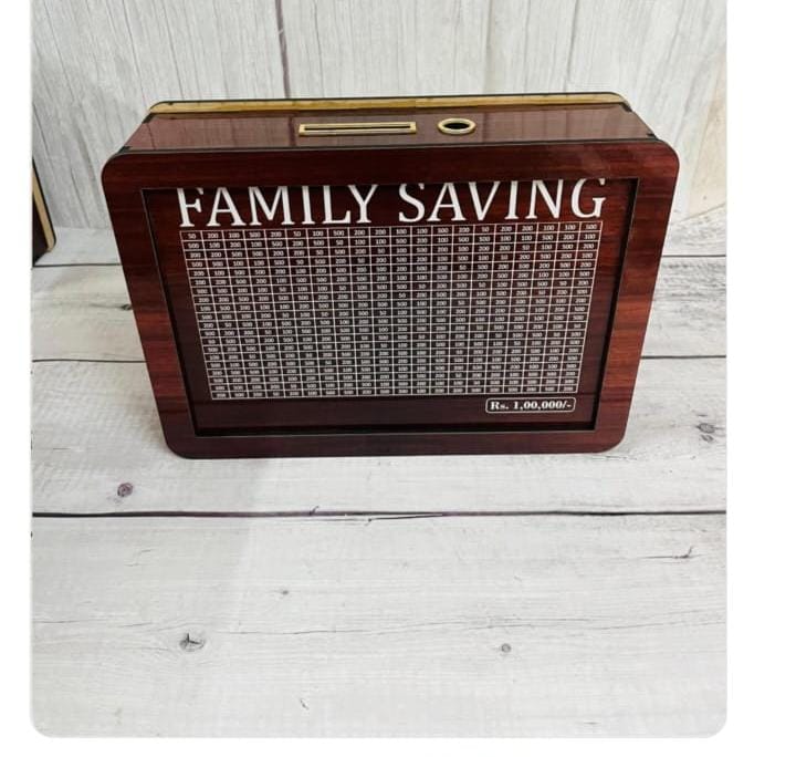 Unique MDF Piggy Bank